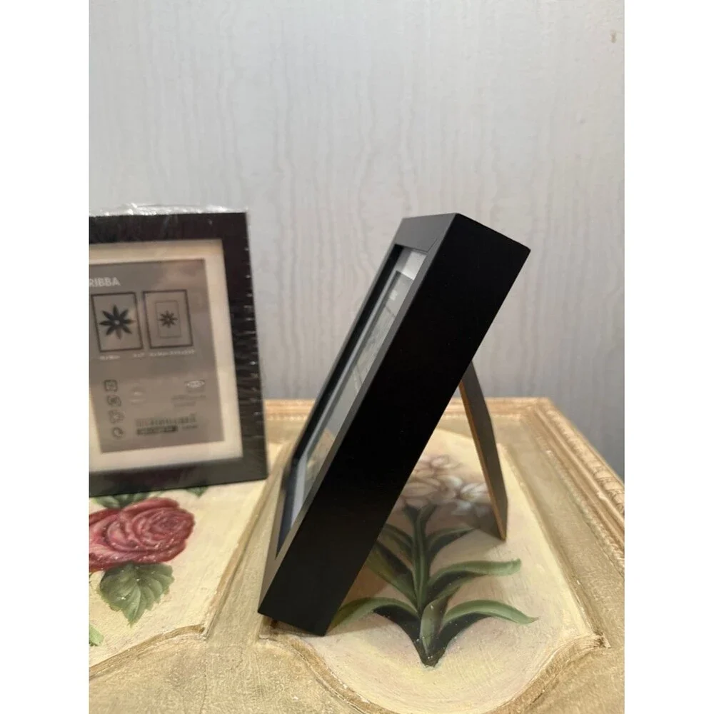 IKEA RIBBA Black Picture Photo Frames Set of Two